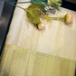 Pattu Pancha In Biegish Gold Unstitch