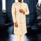 Hand Highlighted Self Embroided Sherwani