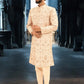 Hand Highlighted Self Embroided Sherwani