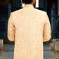 Hand Highlighted Self Embroided Sherwani