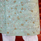 Green colour embroidered designer sherwani