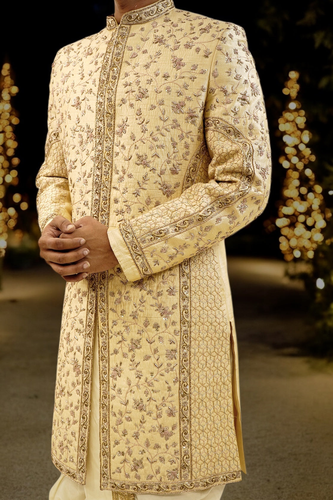 Heavy Embroided Mughal style sherwani