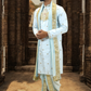 Vaikunta Blue Pattu Pancha Set