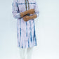 Purple Tie - Dye Kurta