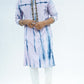 Purple Tie - Dye Kurta
