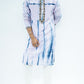 Purple Tie - Dye Kurta