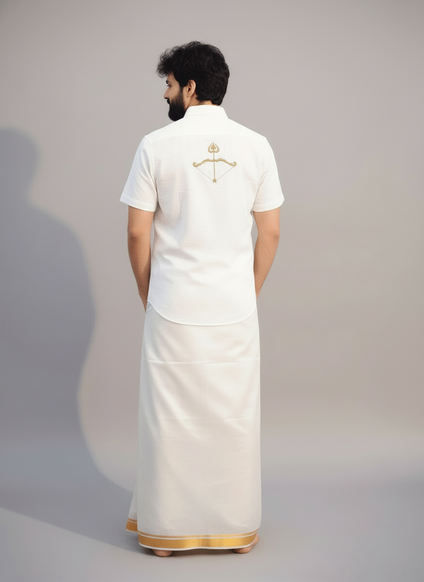 Rama Bhakta Pattu Shirt -Navami Special
