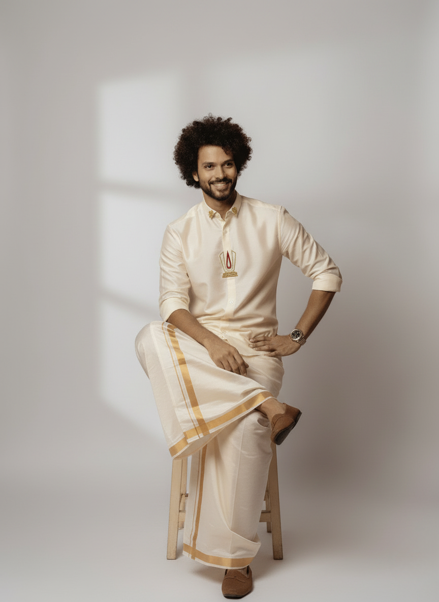 Vaibhava Namam Pattu Shirt