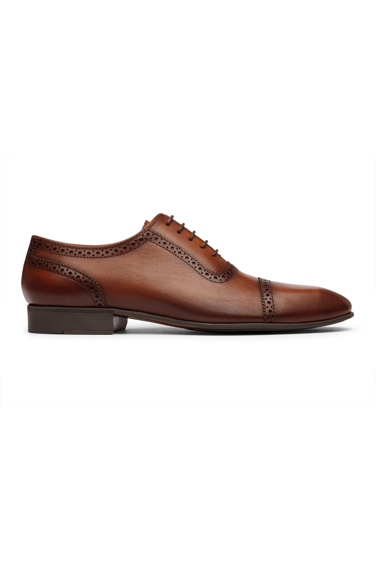 ATHENS - TAN HANDPAINTED LEATHER SHOES