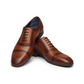 ATHENS - TAN HANDPAINTED LEATHER SHOES