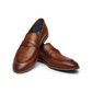 CULLMAN - TAN HANPAINTED LEATHER SHOES