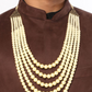 Pearl Brass Mala