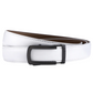 Falcon white with classic buckle.
