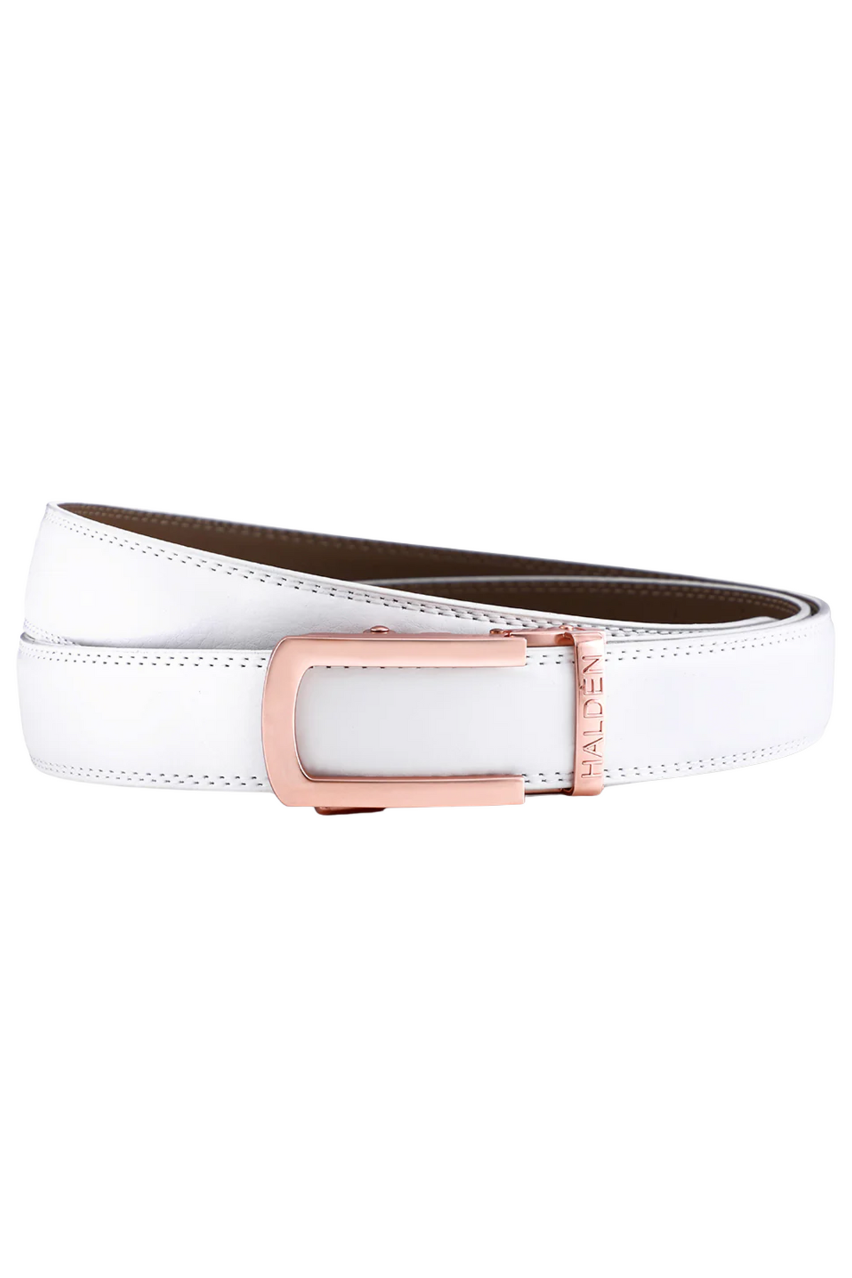 Falcon white with classic buckle.