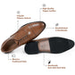 Burnish Brown Tan Oxford Shoes