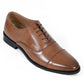 Burnish Brown Tan Oxford Shoes