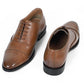 Burnish Brown Tan Oxford Shoes