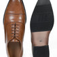 Burnish Brown Tan Oxford Shoes