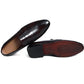 Wine Bodo Designer Vamp Loafers