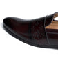 Wine Bodo Designer Vamp Loafers