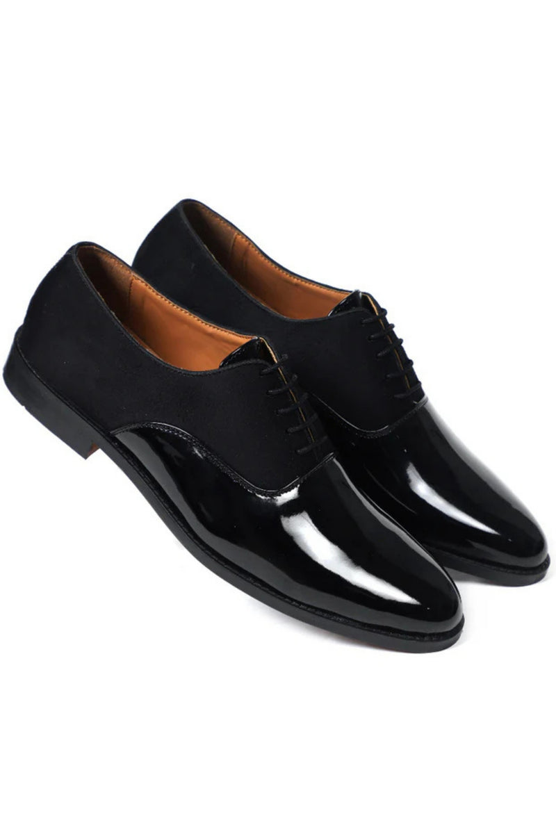 Black Patent Oxford