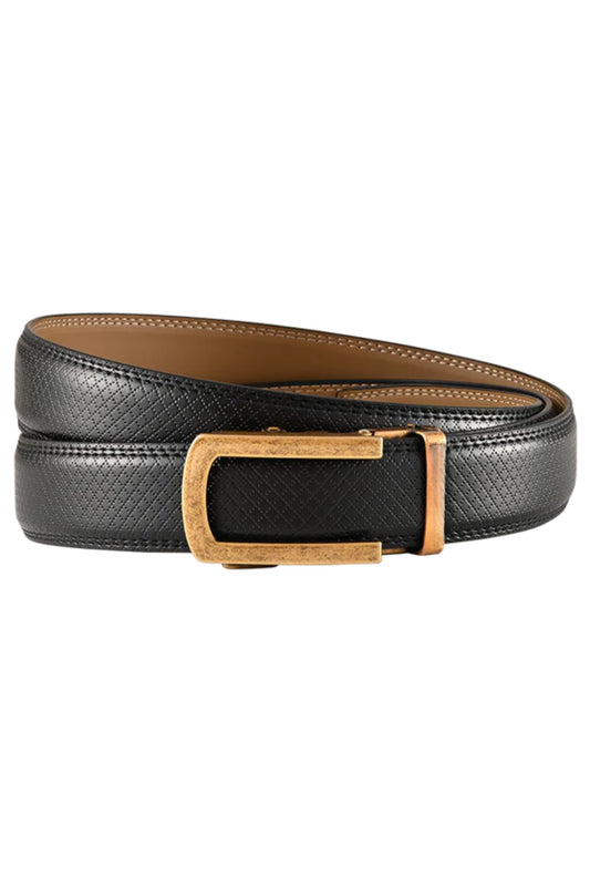 Theo Black with classic buckle