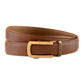 Theo Tan with classic buckle