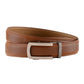 Theo Tan with classic buckle