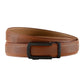 Theo Tan with classic buckle