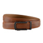 Theo Tan with classic buckle