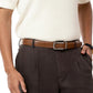 Theo Tan with classic buckle