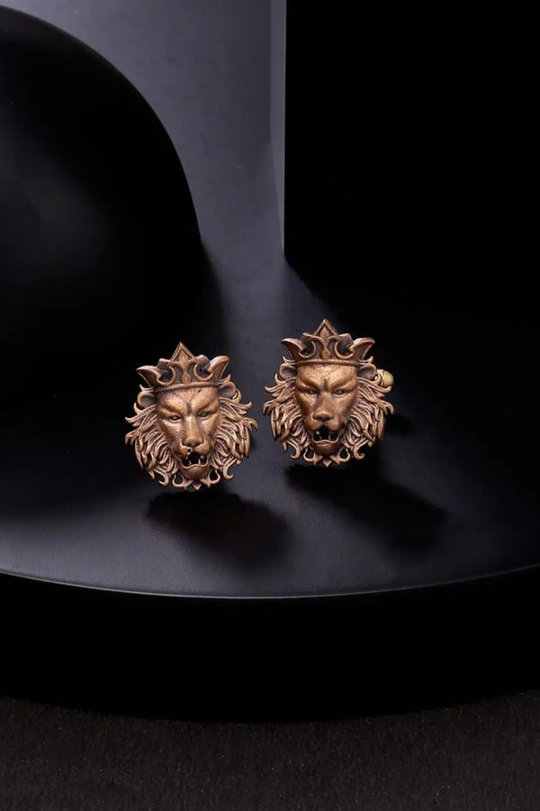 Lion Head Cufflinks