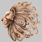 Superb Simba Brooch
