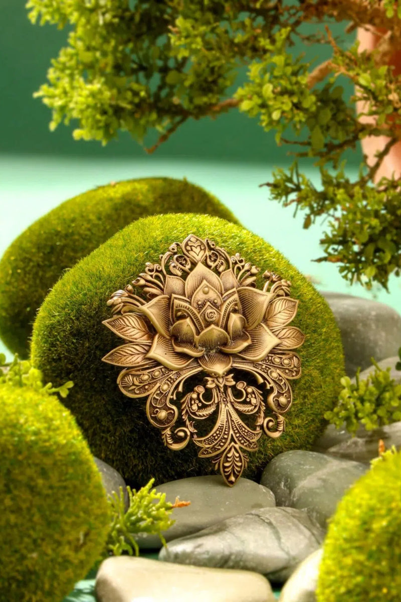 Lotus Magic Brooch