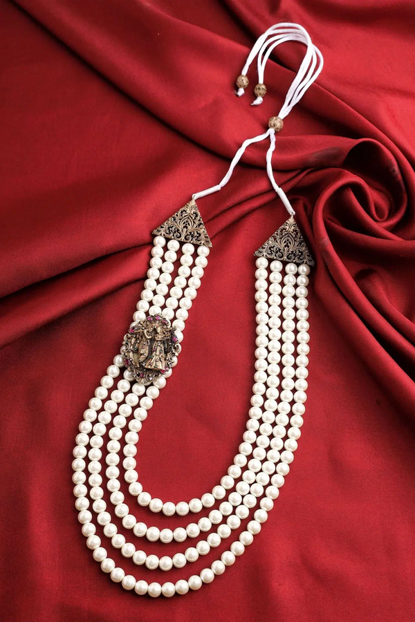 Radha Krishna Shimmer Mala