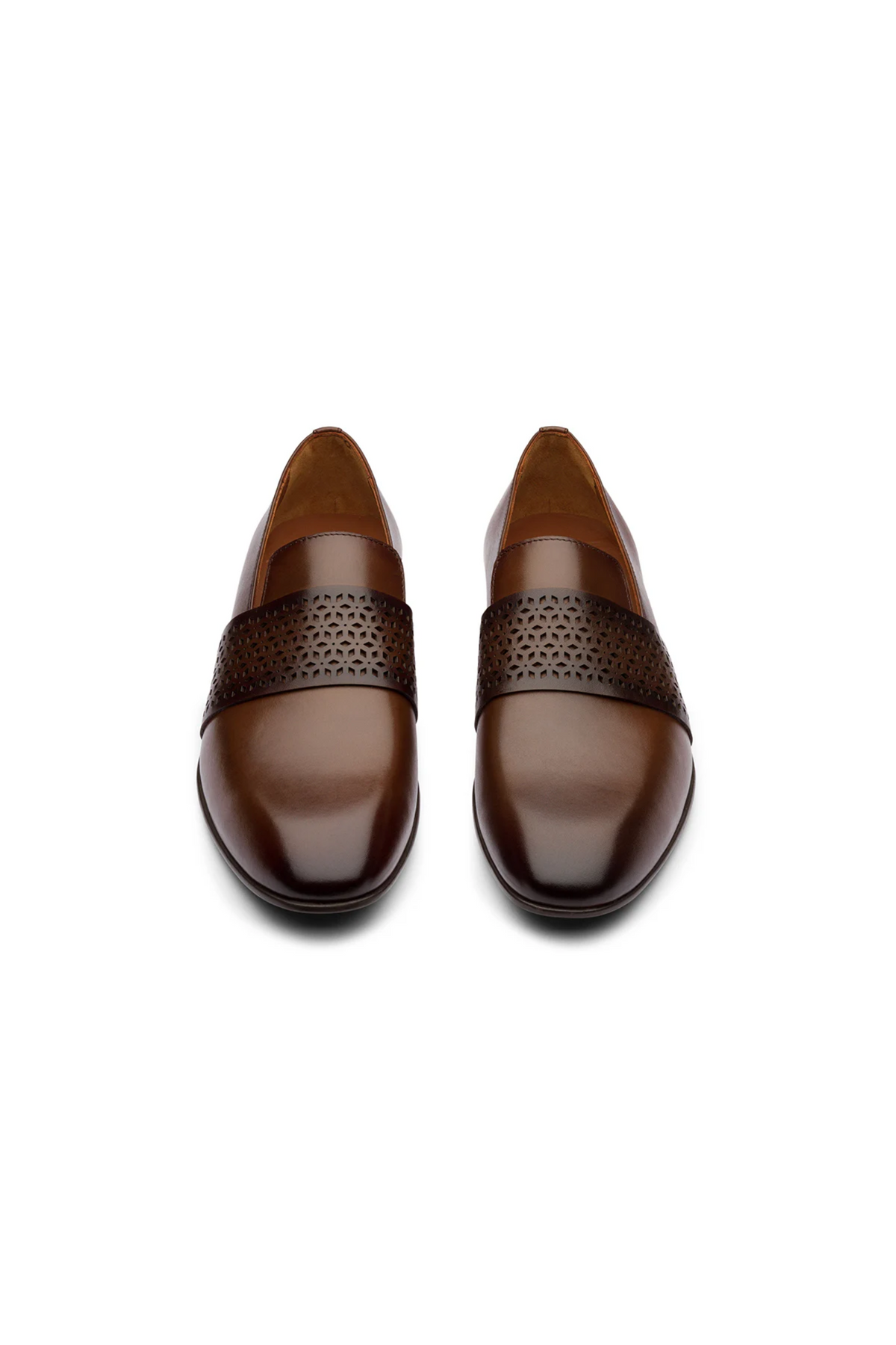 KIEV - CHESTNUT BROWN LEATHER SHOES