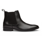 CHELSEA BOOTS - BLACK LEATHER SHOES