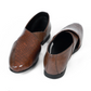 Brown Croc Ethnic Peshawari Sandal