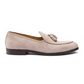 PETERSBURG - CREAM SUEDE LEATHER SHOES