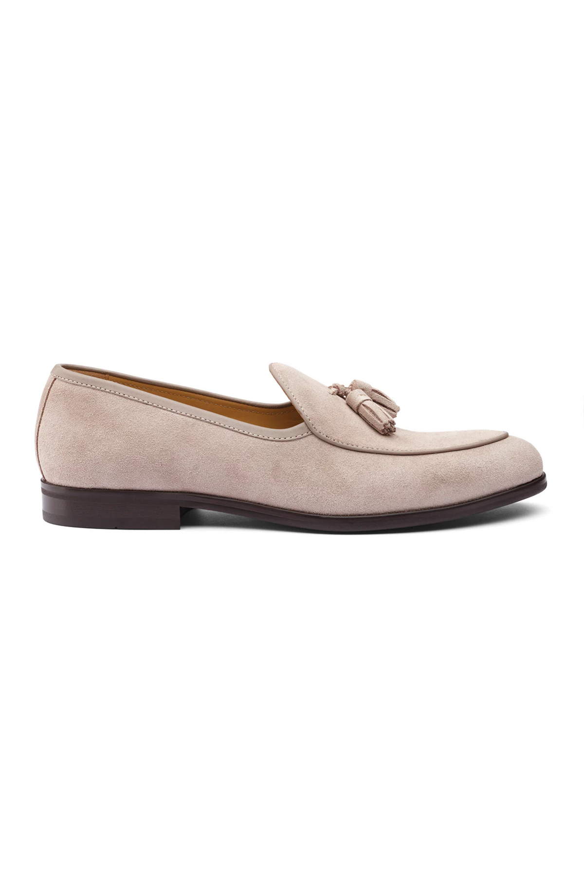 PETERSBURG - CREAM SUEDE LEATHER SHOES