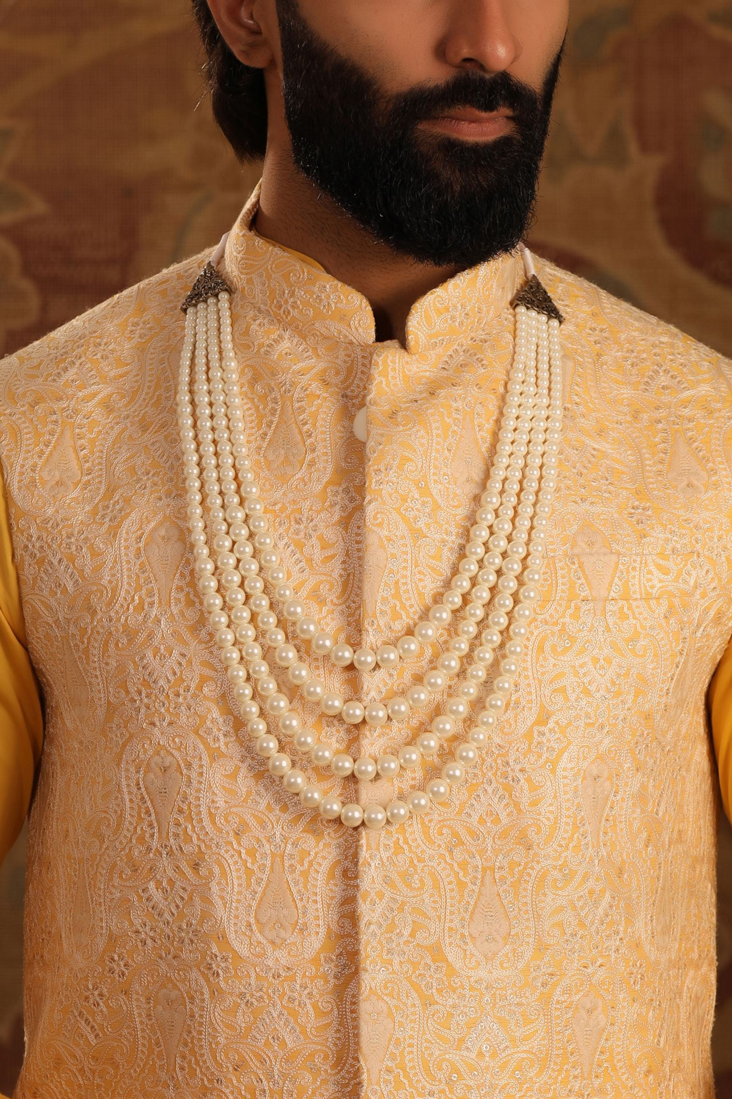White Vintage Mala