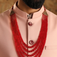 Maroon Bliss Mala