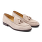PETERSBURG - CREAM SUEDE LEATHER SHOES