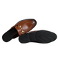 Tan Brown Horsebit Mule