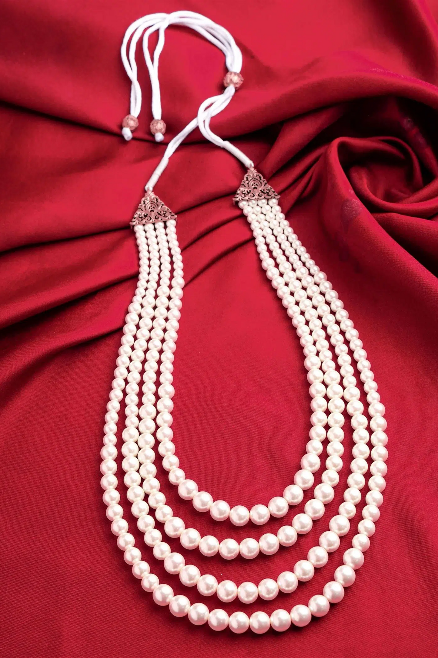 White Vintage Mala