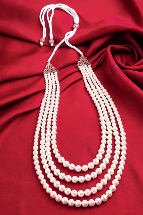 White Vintage Mala