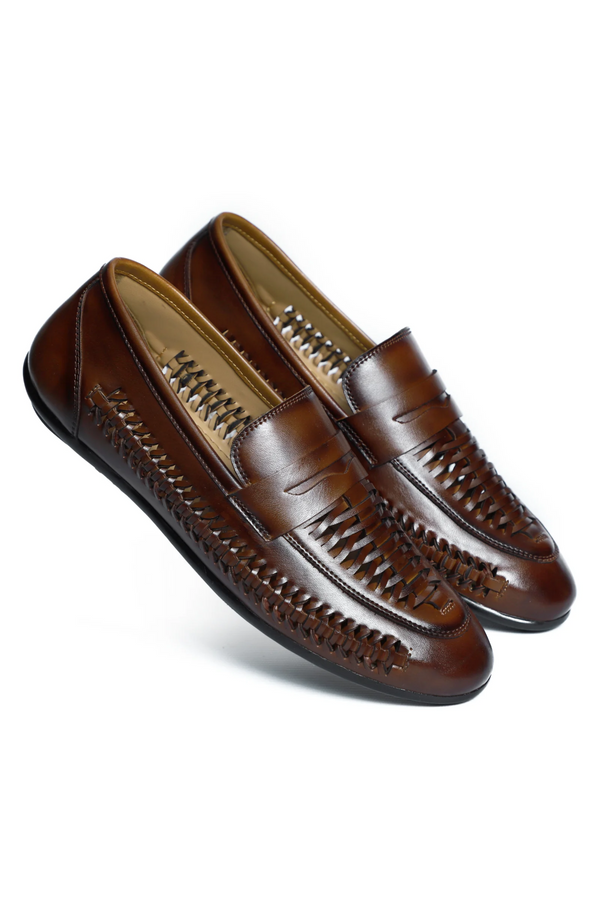 Mosa Hand Weaved Kolhapuri Loafer