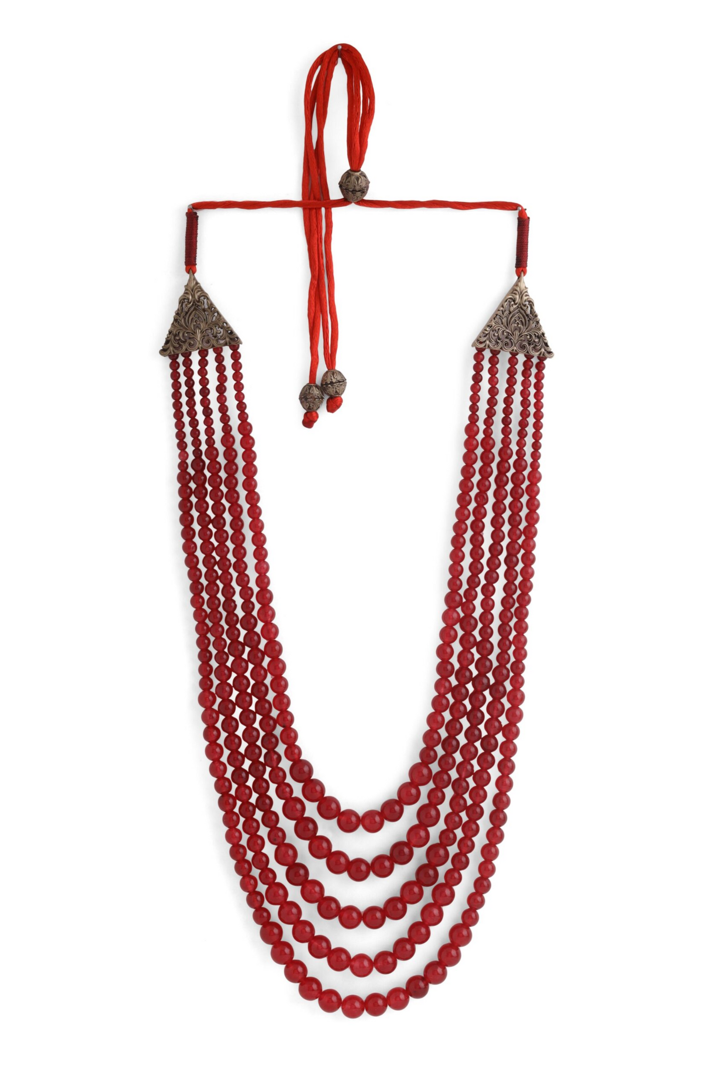 Maroon Bliss Mala