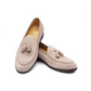 PETERSBURG - CREAM SUEDE LEATHER SHOES