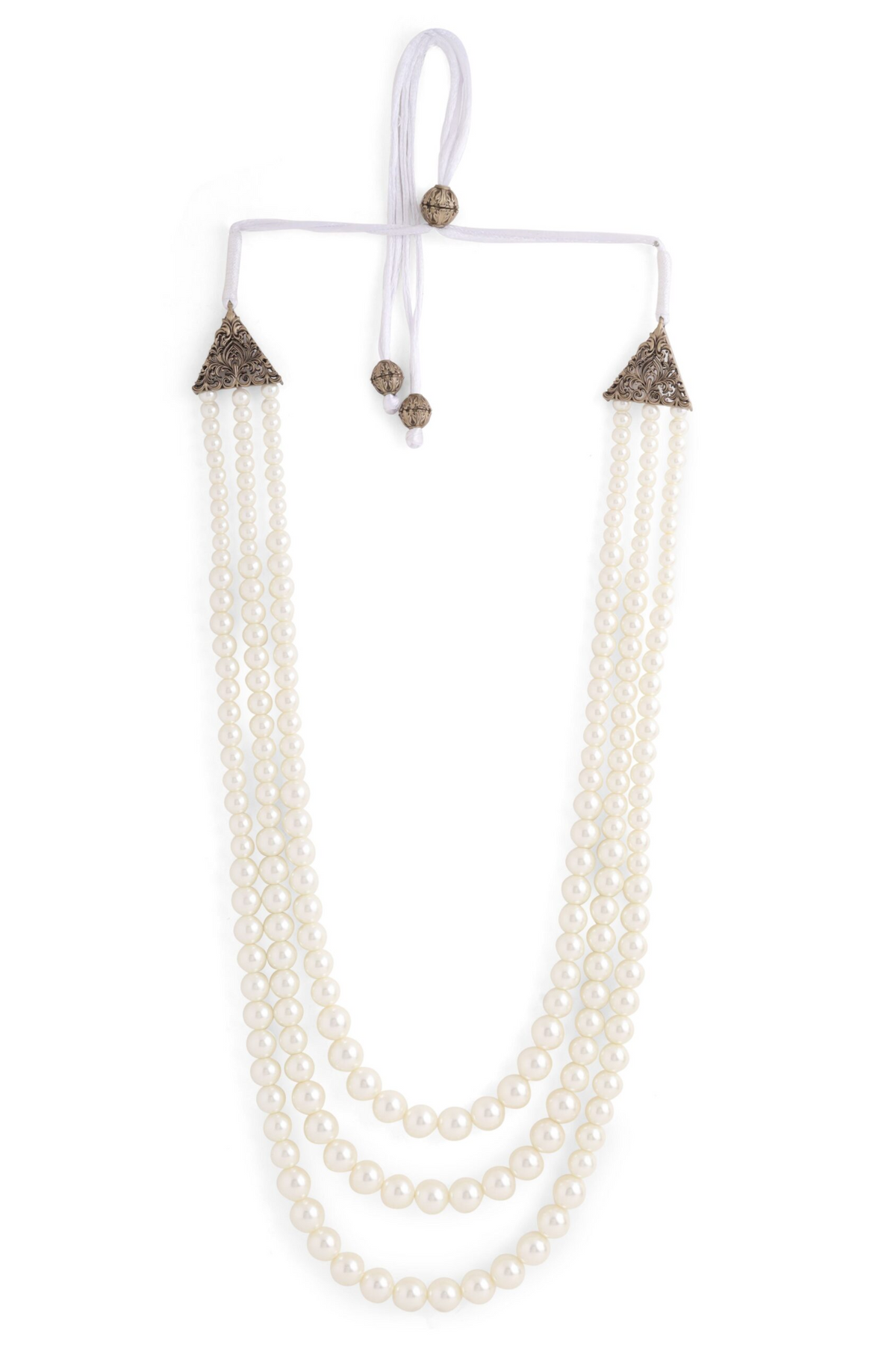 Premium White Mala